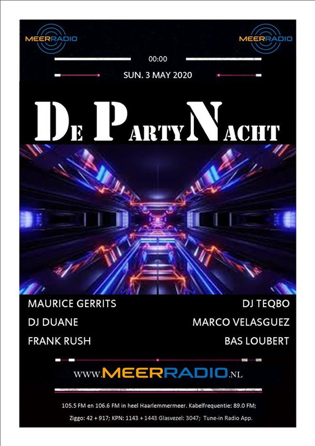 PartyNacht gaat verhuizen