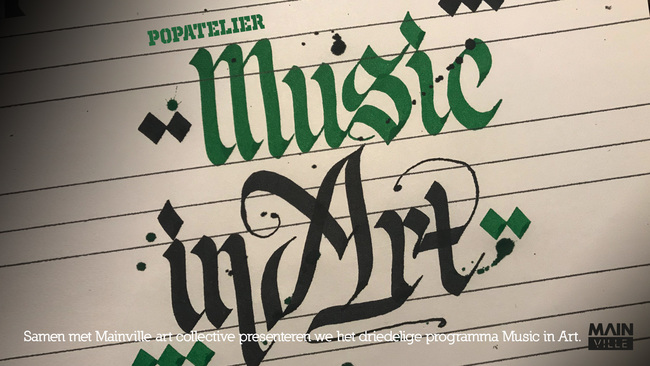 Poppodium Duycker organiseert Music in  Art programma