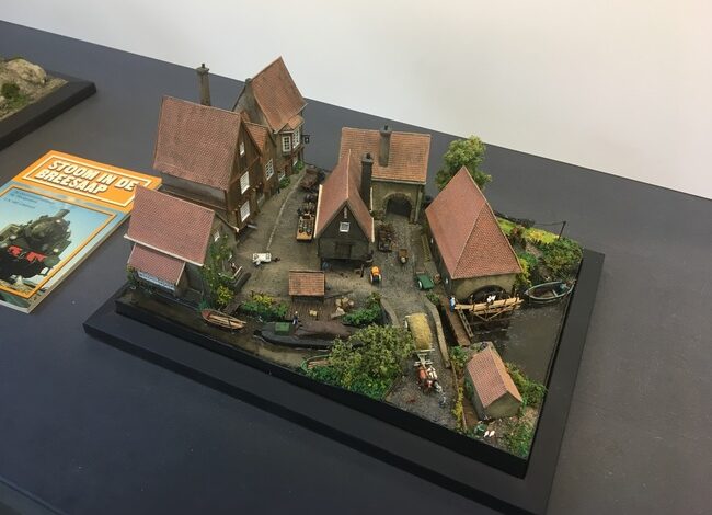 Modelbouw creaties bewonderen in het Transportmuseum