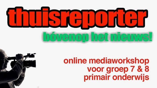 MeerRadio Thuisreporter: gratis online workshop voor basisscholen