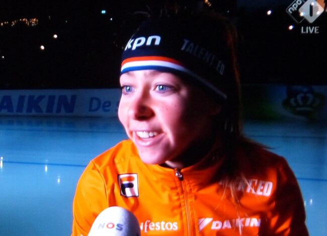 Esmee Visser oppermachtig