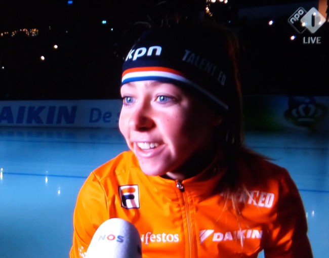 Esmee Visser oppermachtig
