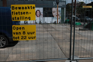 Fietsenstalling op Van Stamplein nog niet veel gebruikt