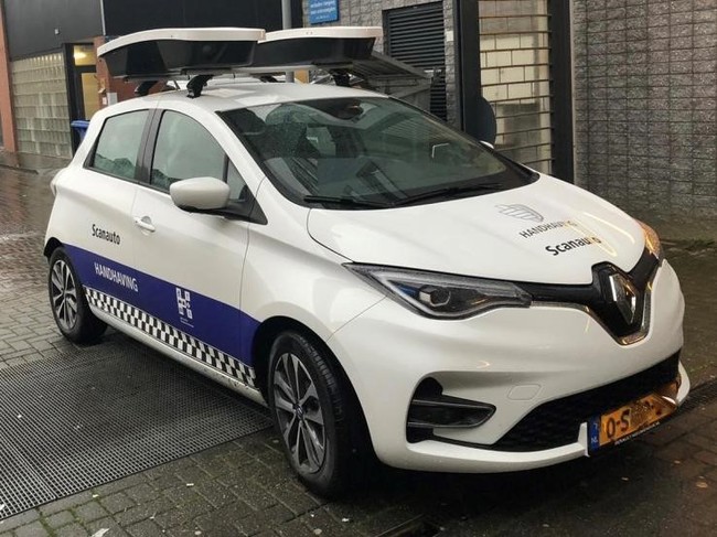 Scanauto controleert betaald parkeren