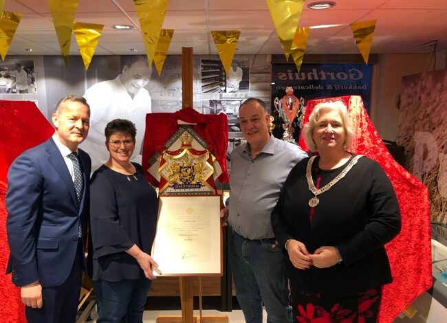 Koninklijk predicaat Hofleverancier voor Bakkerij Gorthuis