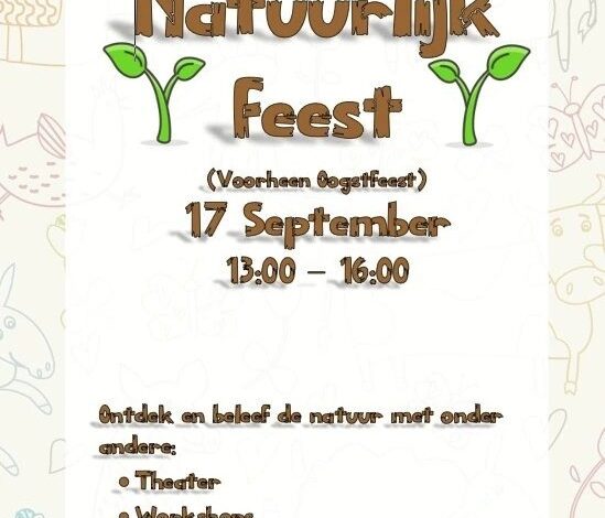 Natuurlijk Feest in de plaats van het Oogstfeest