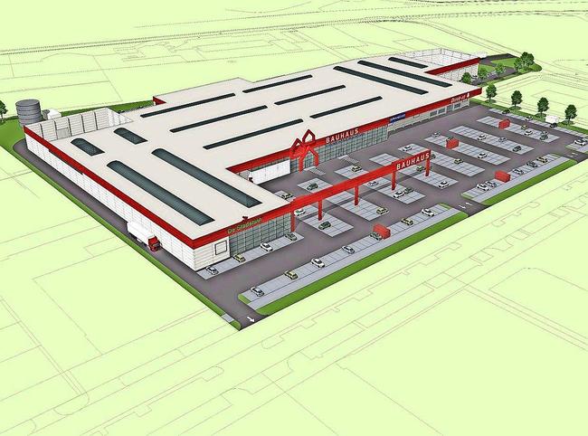 Groothandel Bauhaus niet naar Cruquius Plaza