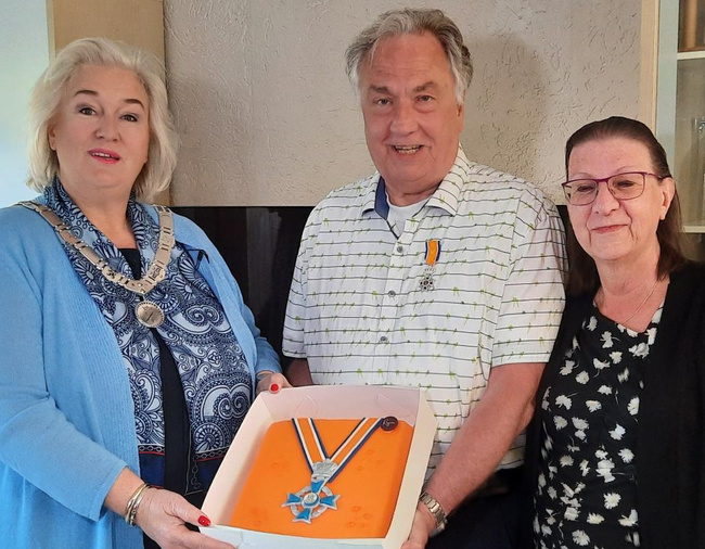 Traditionele lintjesregen in Haarlemmermeer