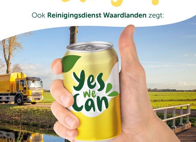 Yes We Can! campagne voor statiegeld op blik