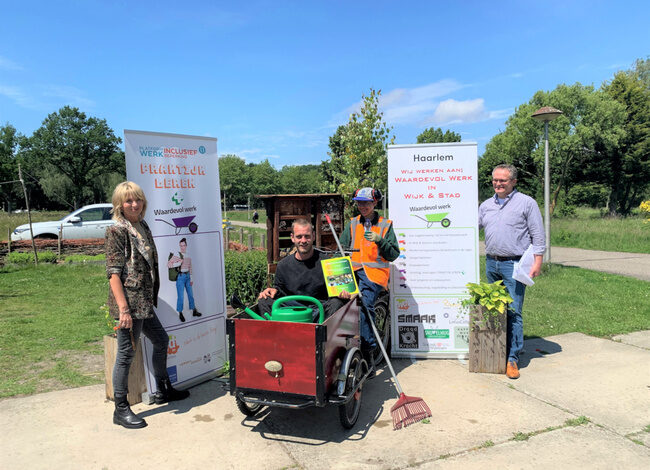 Praktijkleren in het groen bij Spaarne Werkt