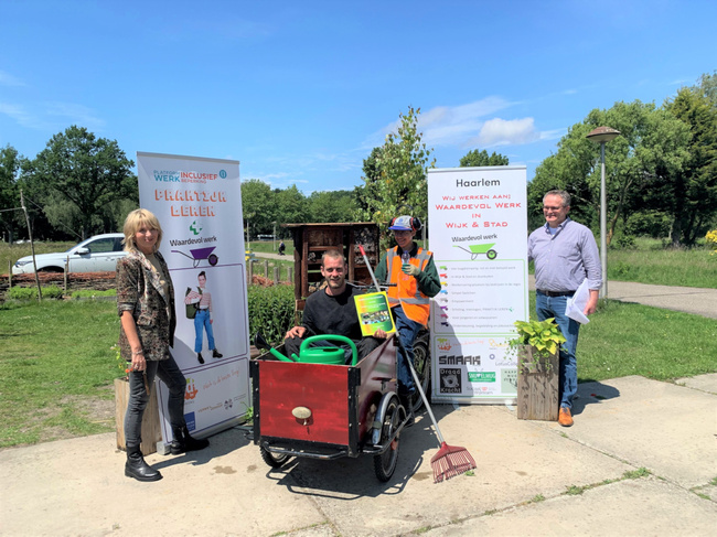 Praktijkleren in het groen bij Spaarne Werkt