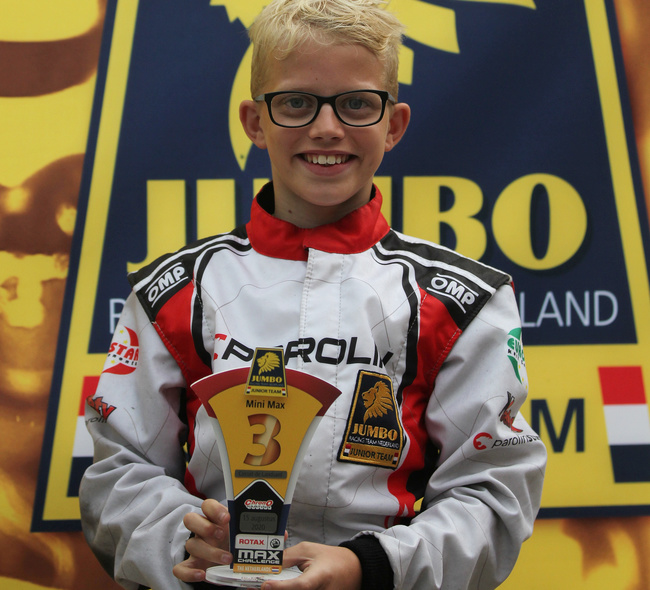 Karttalent op podium in eerste race na coronastop