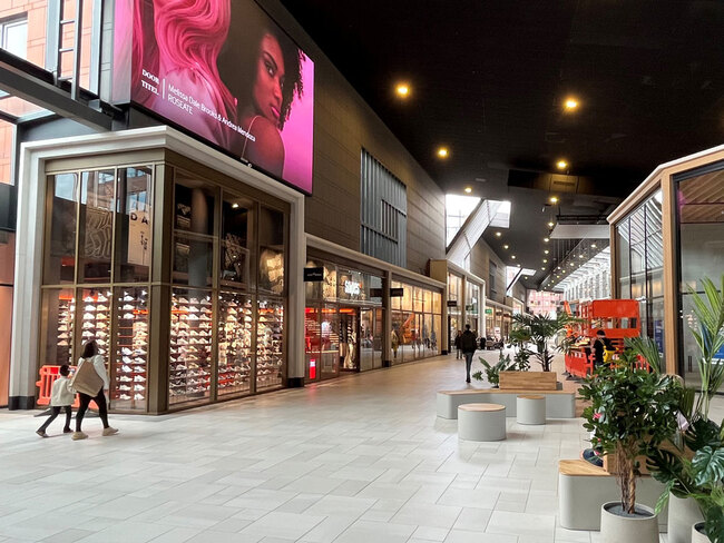 Winkelcentrum getroffen door stroomstoring