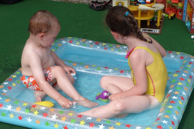 Vakantie in eigen straat