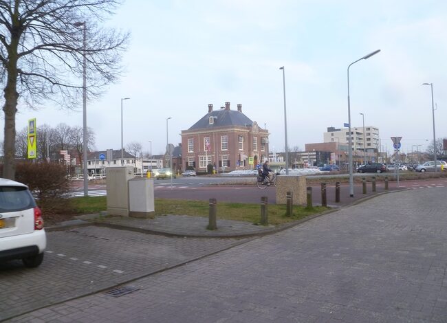 Werkzaamheden voor veiligere rotonde Beursplein