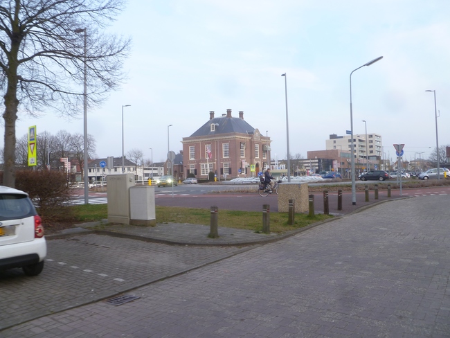 Werkzaamheden voor veiligere rotonde Beursplein