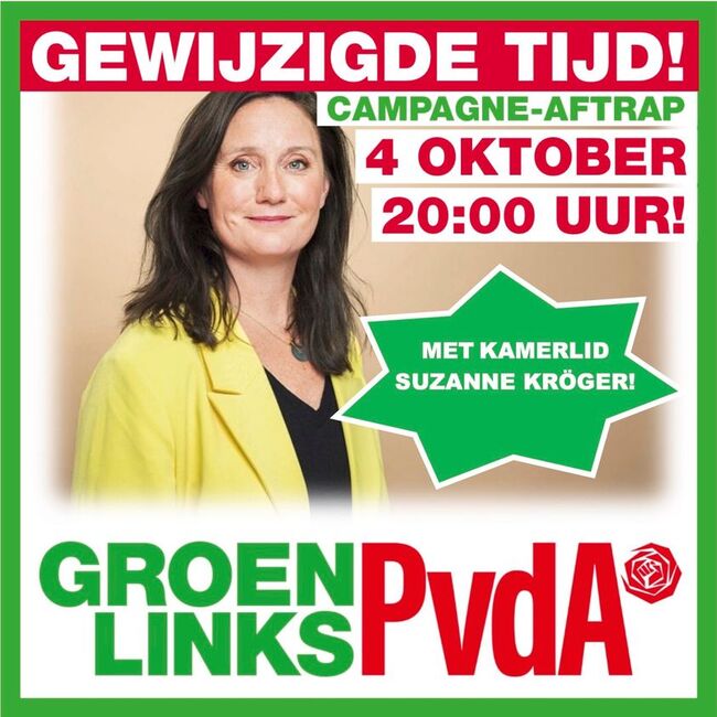 GroenLinks en PvdA Haarlemmermeer verkiezingsavond