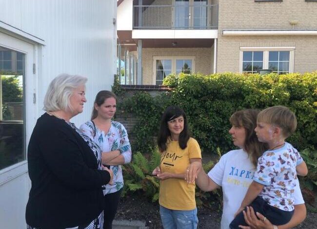 Gepensioneerd bollenboer vangt Oekraïense vluchtelingen op