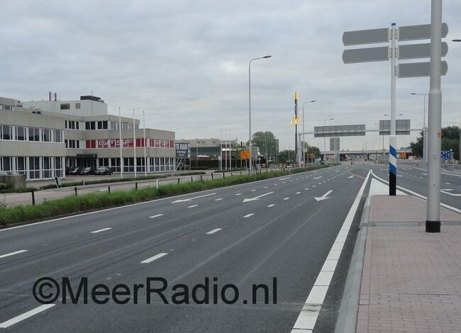 Botsing op N196 bij Rozenburg