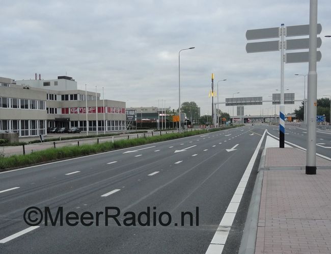 Botsing op N196 bij Rozenburg