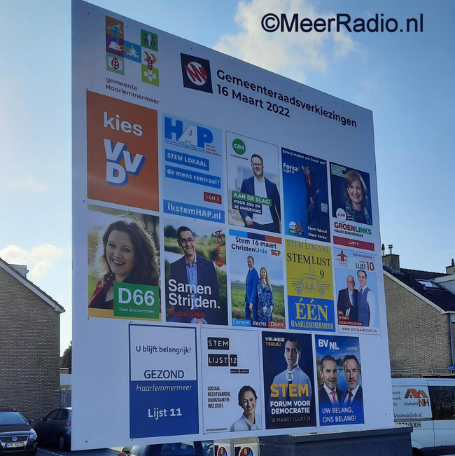 Definitieve verkiezingsuitslag Haarlemmermeer