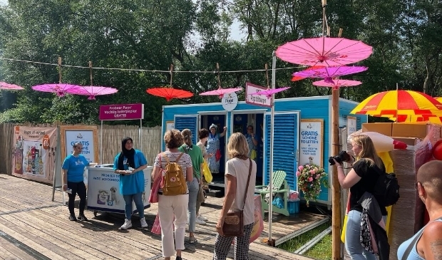 Bezoeksters Libelle Zomerweek krijgen ultieme toiletservice