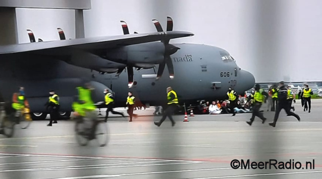 Klimaatactivisten vervolgd om actie tegen privévliegtuigen