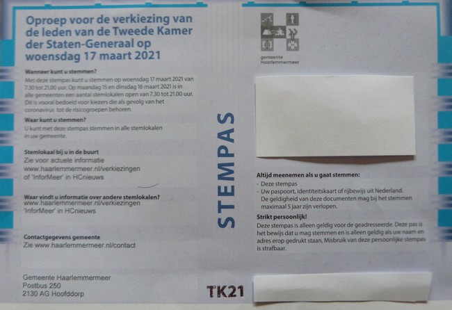 Verkiezingsdag 2021