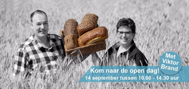 Victor Brand bij open dag Bakkerij Gorthuis
