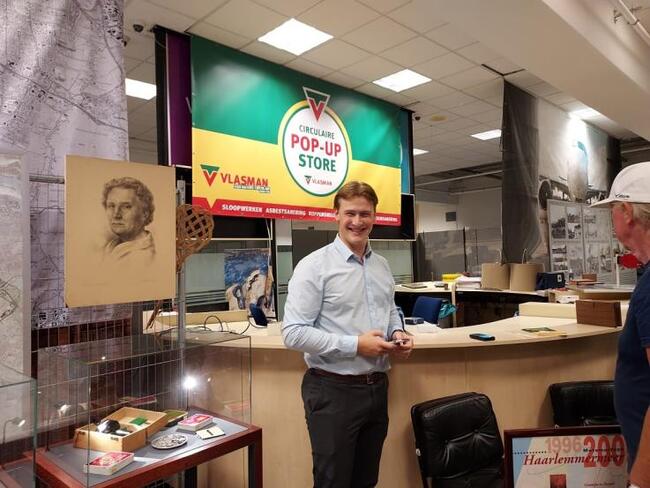 Pop-up store in voormalig raadhuis groot succes