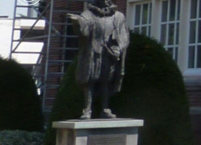 Leeghwaterbeeld staat in Buitenkaag