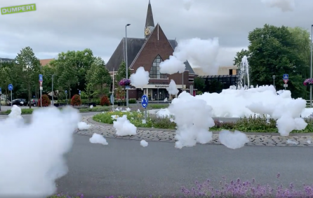 Fontein Hoofddorp wordt uitgezet