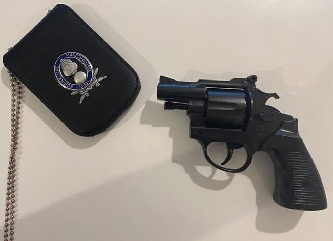 Vijfhonderd euro boete voor speelgoedpistool