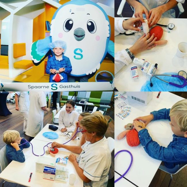 Teddyberenhospitaal in Spaarne Gasthuis