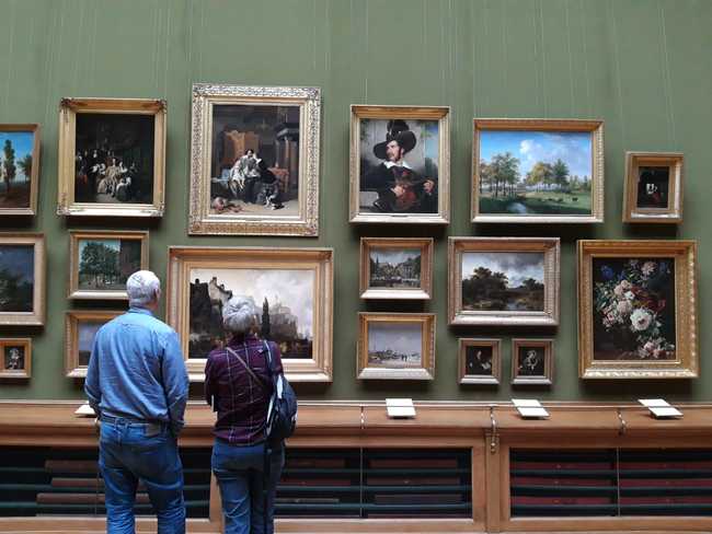 Cultuurclub voor mensen met dementie