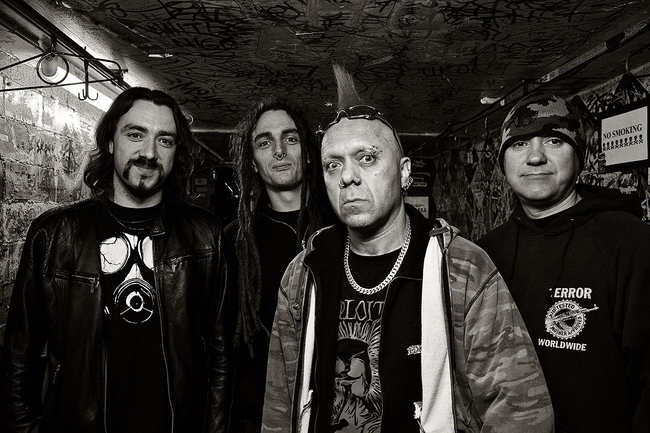 Schotse punkband The Exploited in Duycker