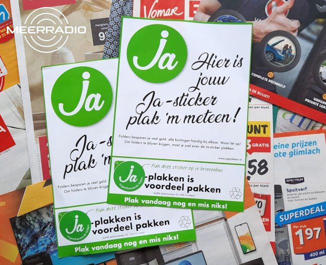 Haarlemmermeer voert ‘Ja-sticker’ in