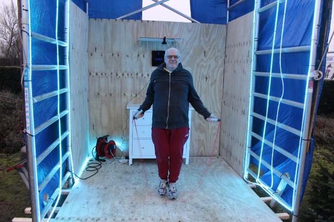 Wijn, zang en touwtjespringen voor het goede doel