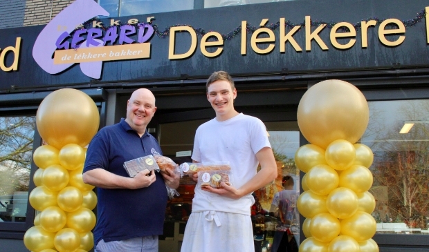 Bakker Gerard onder goud bedolven