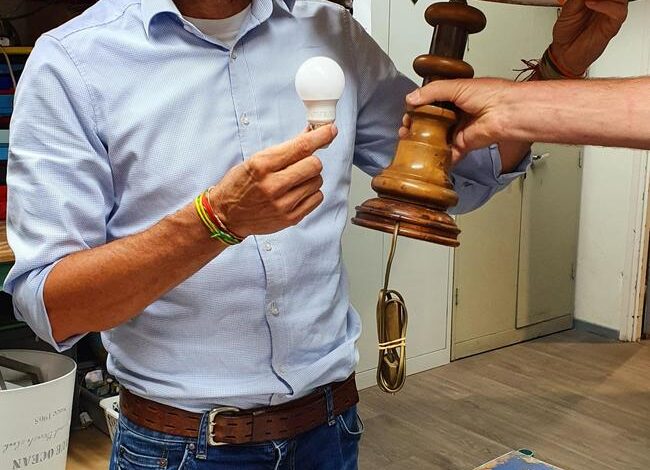 Verlichting Meerwinkel met zuinig led-licht