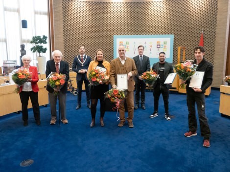 Helden in zonnetje op National Heldendag