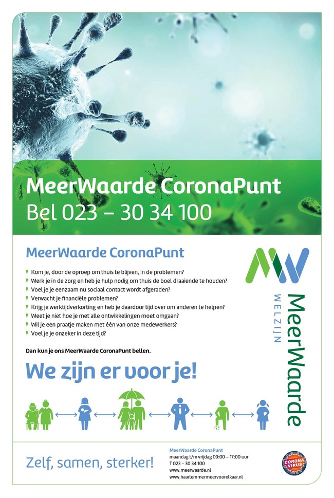 MeerWaarde opent CoronaPunt