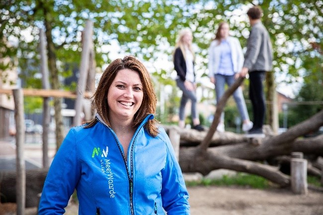 MeerWaarde Simone Duin verkozen sociaal werker