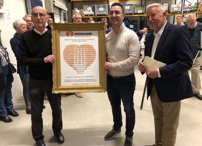 Toch een feestelijke opening loods Voedselbank Haarlemmermeer