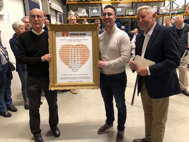 Toch een feestelijke opening loods Voedselbank Haarlemmermeer