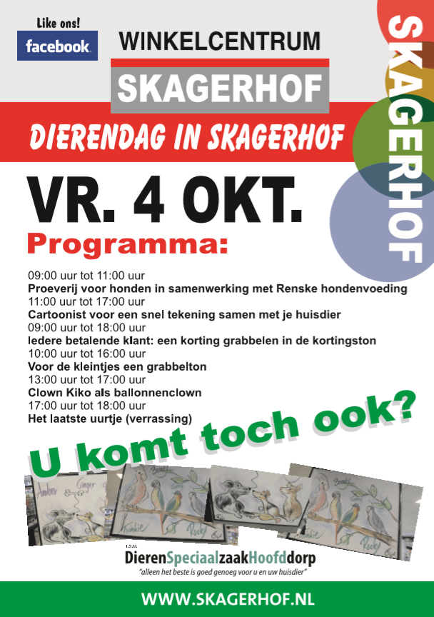 Uitgebreid programma dierendag Hoofddorp