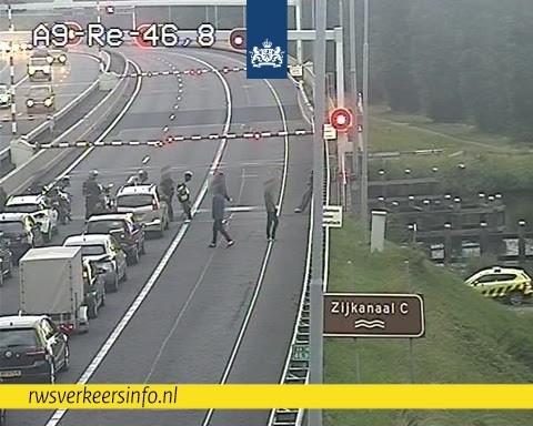 Storing slagbomen A9