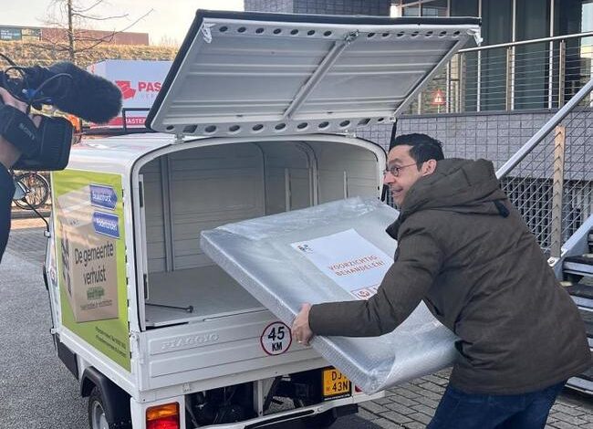 Gemeentewapen naar gemeentekantoor Beukenhorst