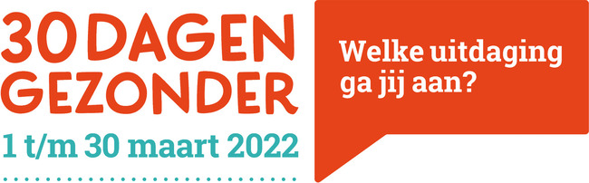 GGD-actie ‘30dagengezonder’