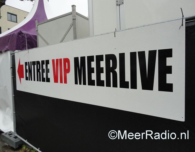 Extra feesttent op MeerLive komend weekend